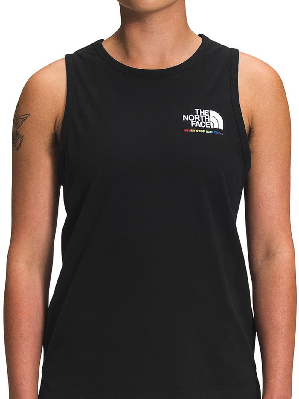 The North Face Pride Tank Top in the TNF Black colorway Size S
